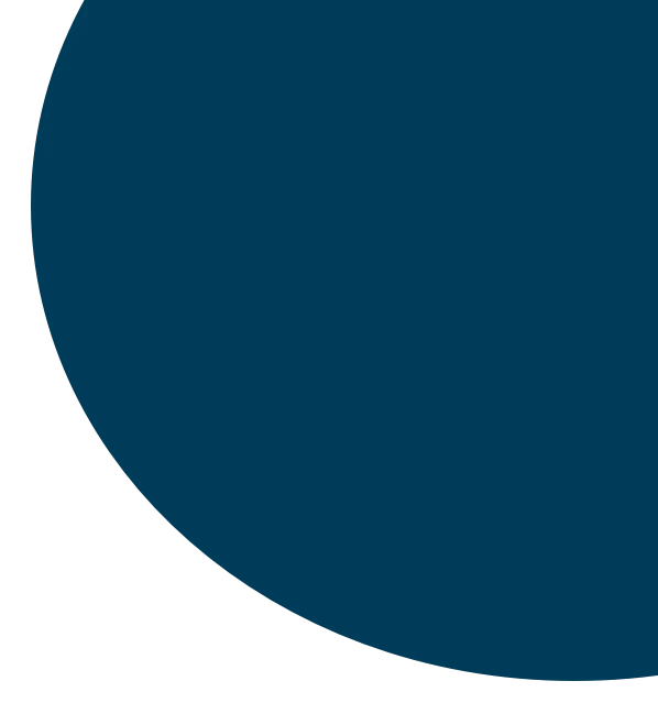 blue half circle ellipse