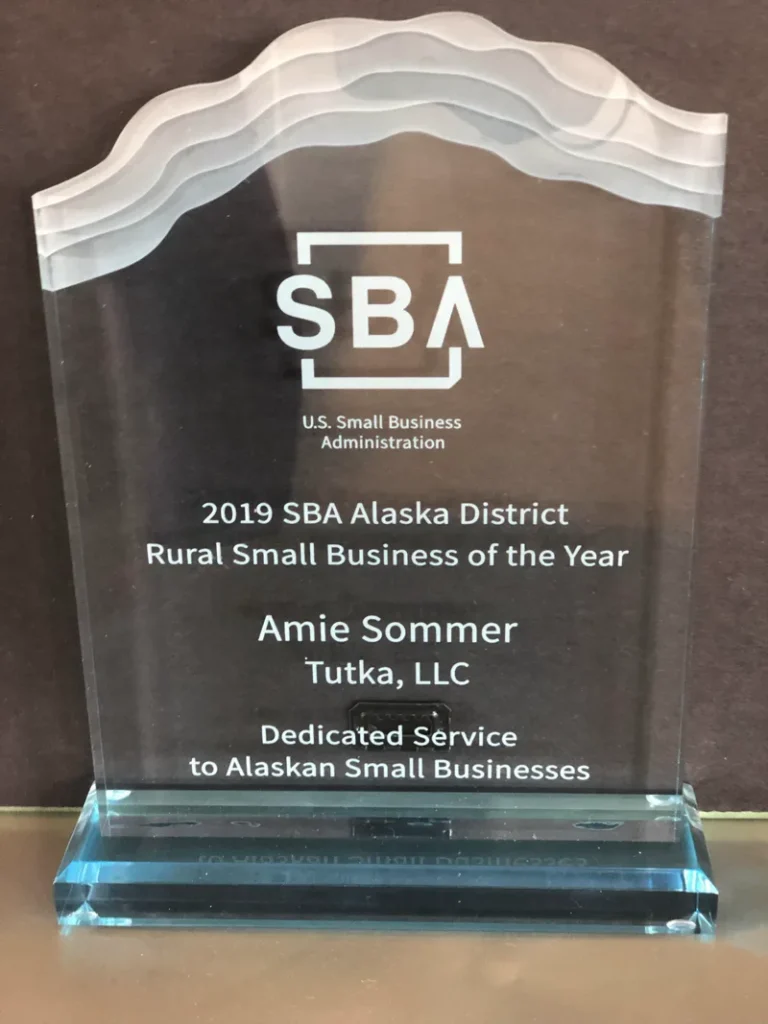 tutka llc alaska sba small business of the year award