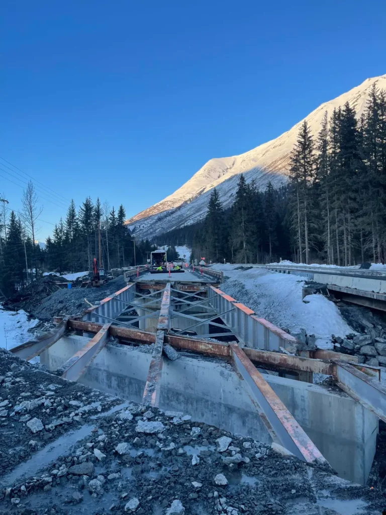 3 seward highway project with demo of victor creek bridge 03 2024